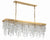 Crystorama WIN-217-GA-CL-MWP Winfield 6 Light Chandelier - Antique Gold