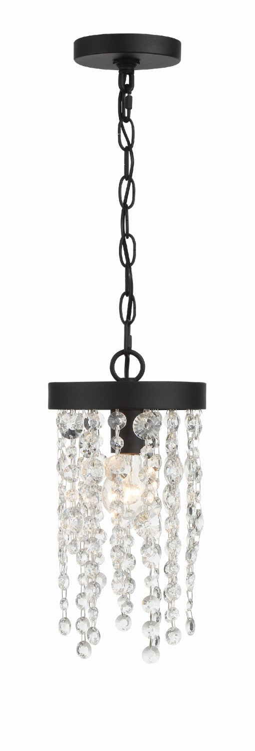 Crystorama WIN-610-CL-MWP Winham 1 Light Crystal Pendant - Parent