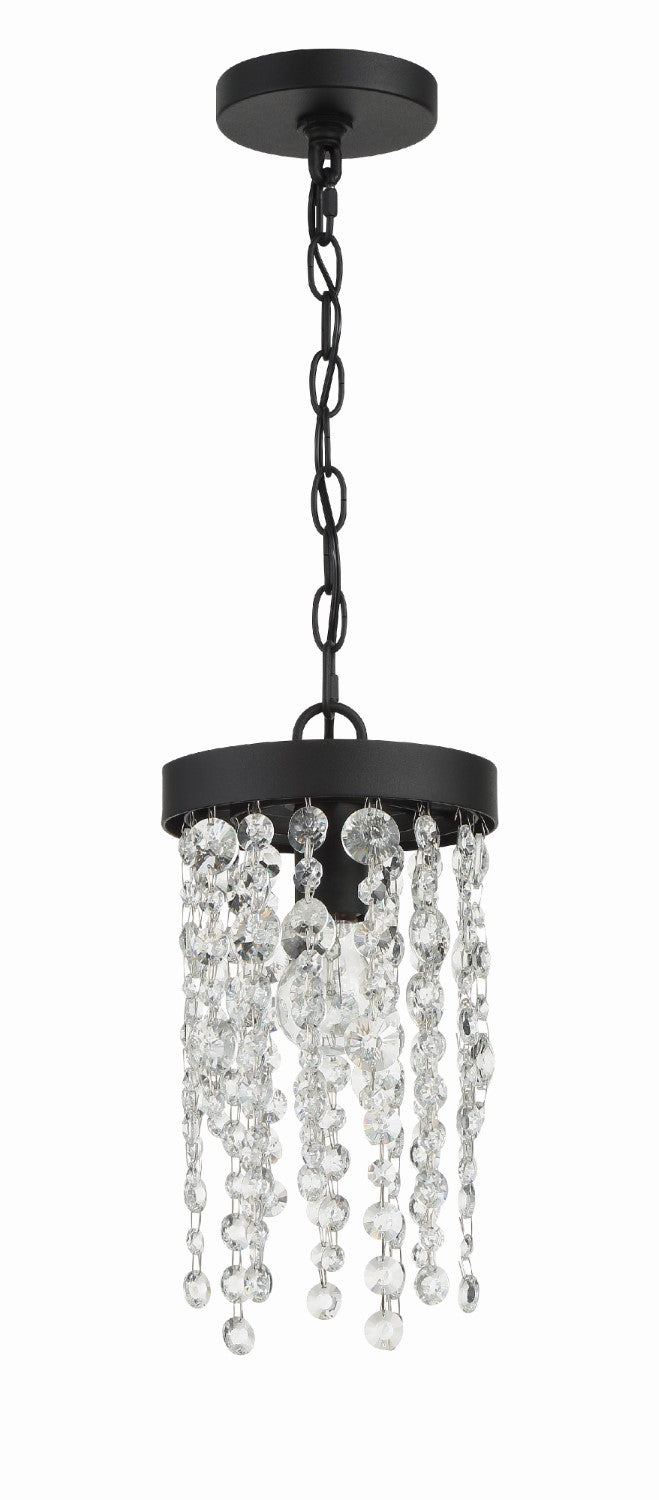 Crystorama WIN-610-CL-MWP Winham 1 Light Crystal Pendant - Parent