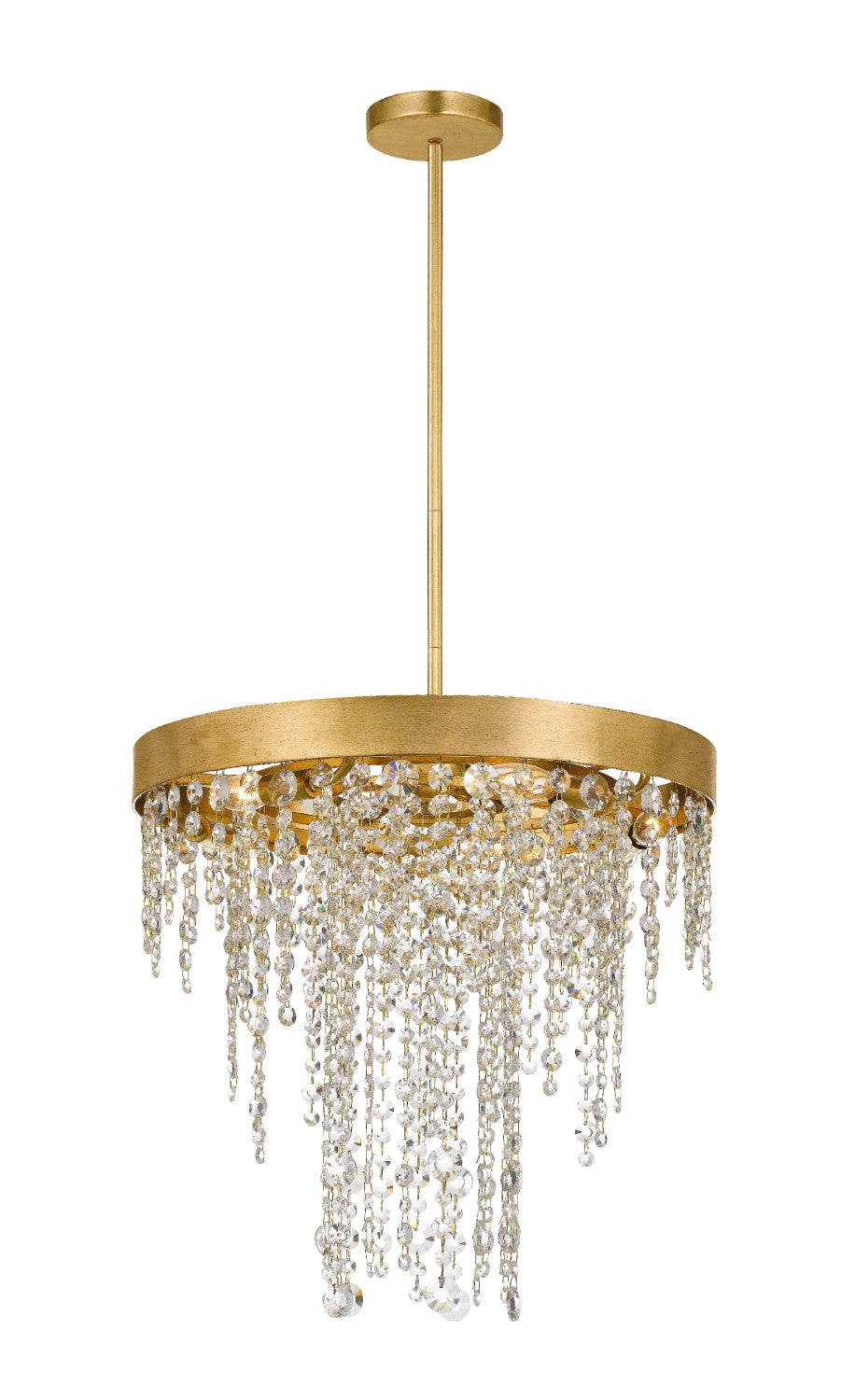 Crystorama WIN-615-CL-MWP Winham 5 Light Chandelier