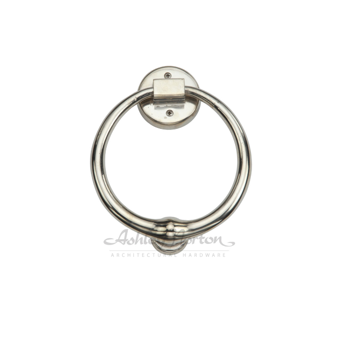 Ashley Norton WL.1275 Circular Door Knocker - White Bronze