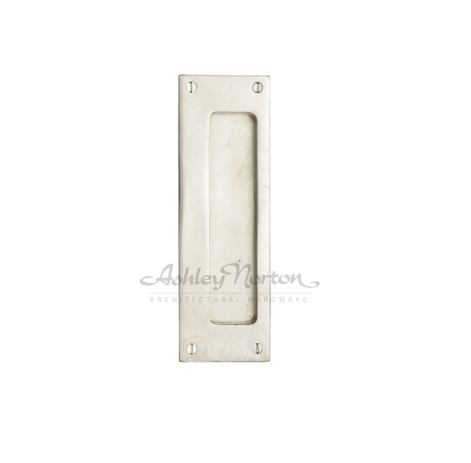 Ashley Norton WL.1823 Rectangular Flush Pull - White Bronze