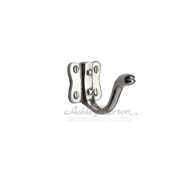 Ashley Norton WL.395 Single Hook - White Bronze