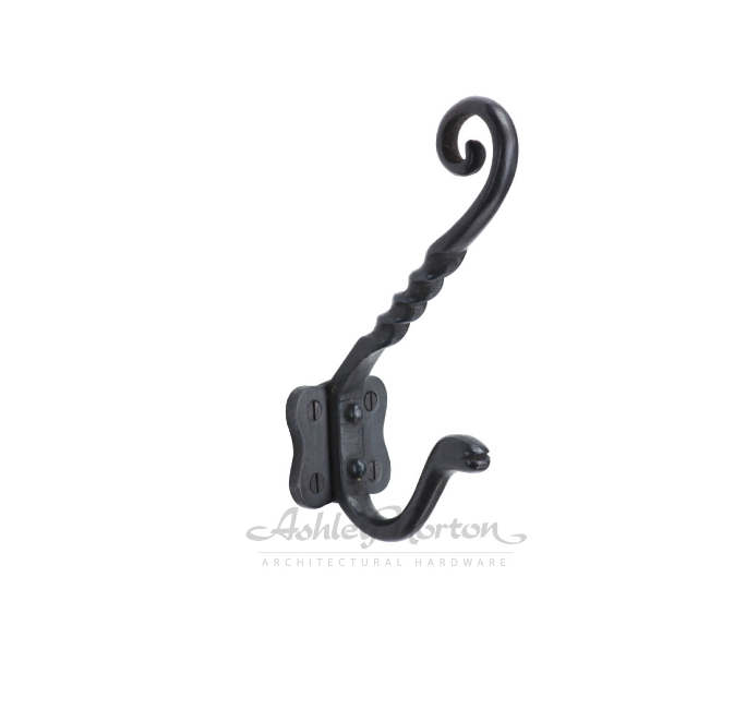 Ashley Norton WL.400 Hat and Coat Hook - White Bronze