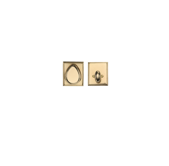 Ashley Norton WL.4150 Single Deadbolt Square - White Bronze