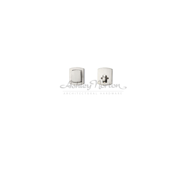 Ashley Norton WL.4175 Single curved deadbolt - White Bronze