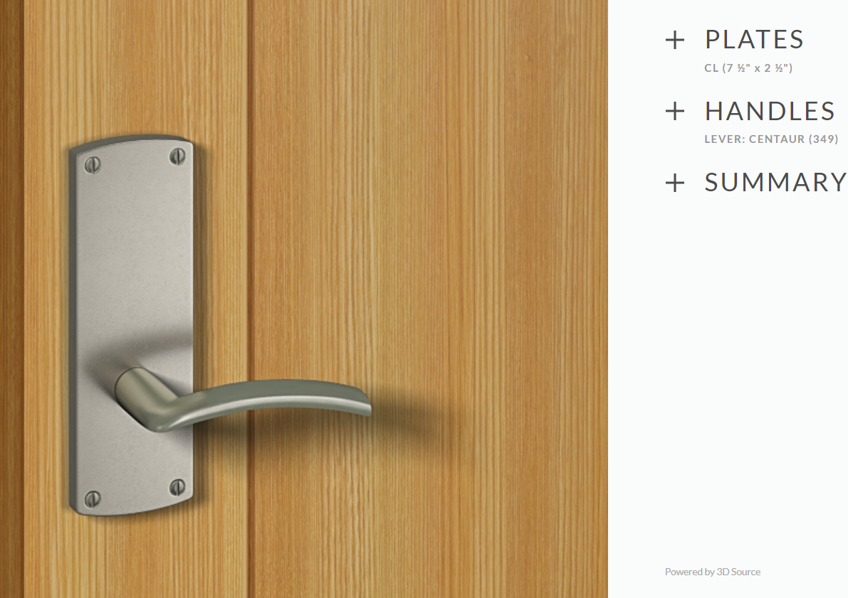 Ashley Norton WL.CL.349.26.R Centaur Privacy - White Bronze