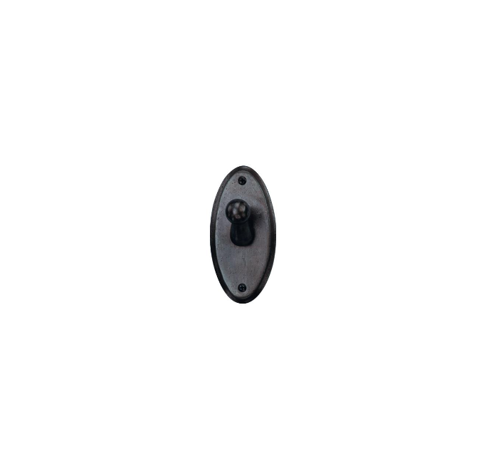 Ashley Norton WL.CV410 Hook On Curved Escutcheon - White Bronze