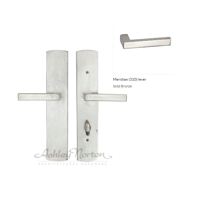 Ashley Norton WL.CVEU5.310.57.R Meridian Euro entry - White Bronze