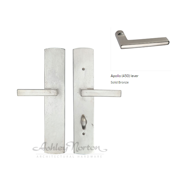 Ashley Norton WL.CVEU5.450.57.L Apollo Euro entry - White Bronze