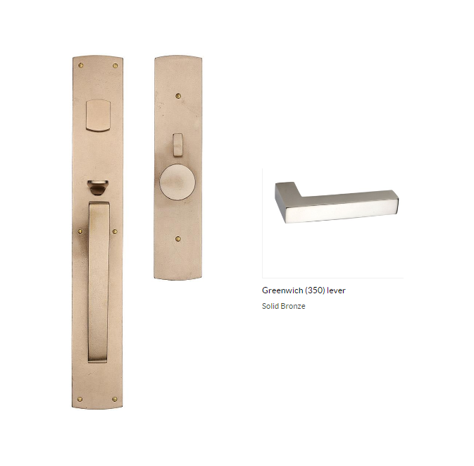 Ashley Norton WL.CVLGL.350.10.R Greenwich GxL Entry - White Bronze