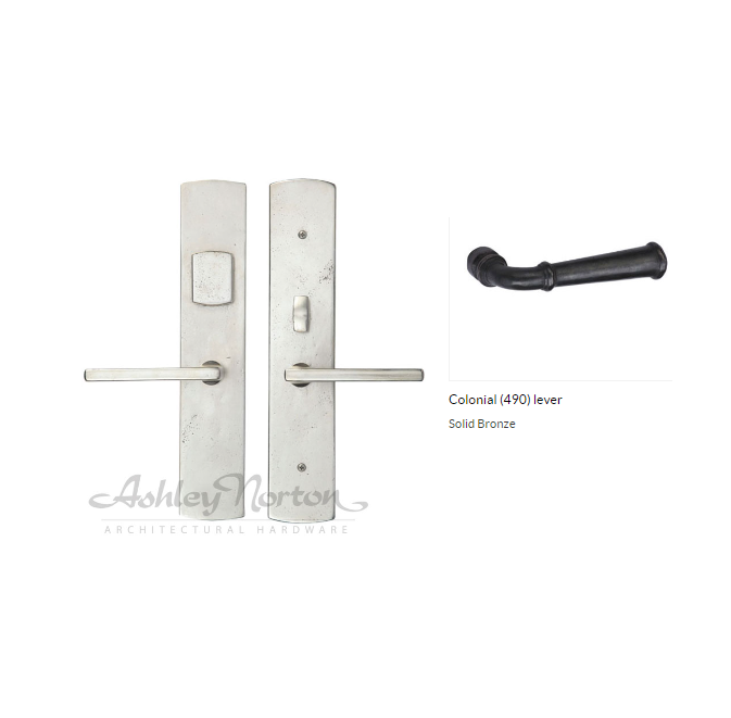 Ashley Norton WL.CVMOR.490.12.L Colonial LxL Entry - White Bronze