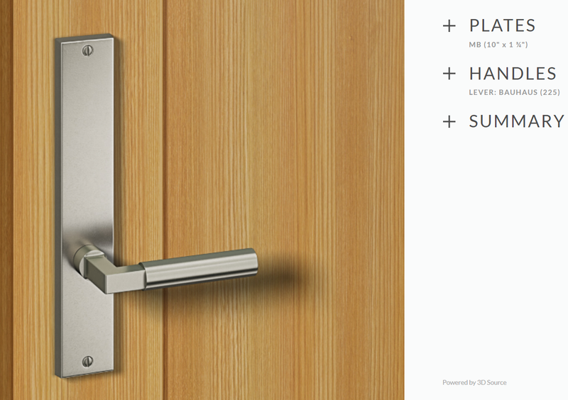 Ashley Norton WL.MB.225.26.R Bauhaus Privacy - White Bronze