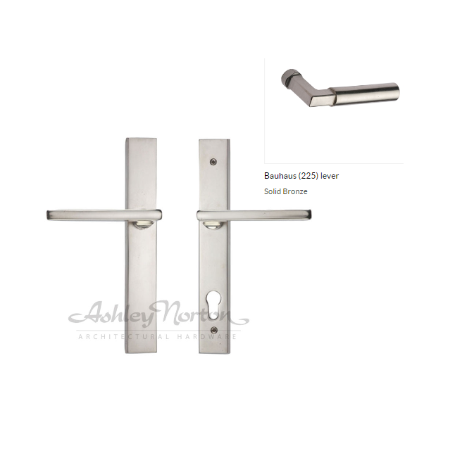 Ashley Norton WL.MDEU4.225.57.R Bauhaus Euro entry - White Bronze