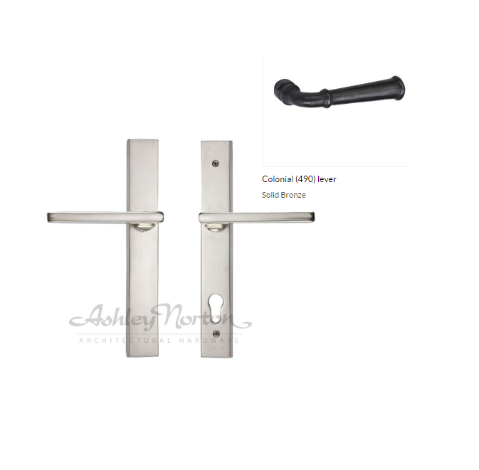 Ashley Norton WL.MDEU4.490.58.L Colonial Euro patio - White Bronze