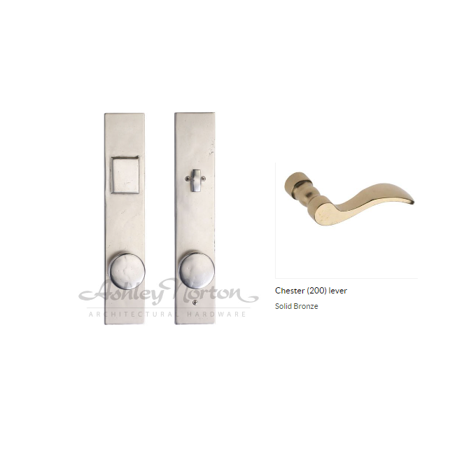 Ashley Norton WL.MDLES.200.50.R-234 Chester Entry - White Bronze