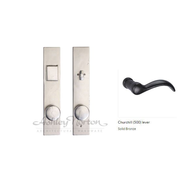 Ashley Norton WL.MDLES.500.50.R-238 Churchill Entry - White Bronze