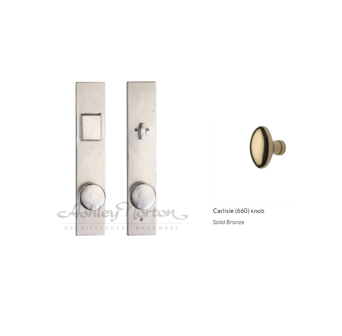 Ashley Norton WL.MDLES.660.42 Carlisle Full Dummy - White Bronze