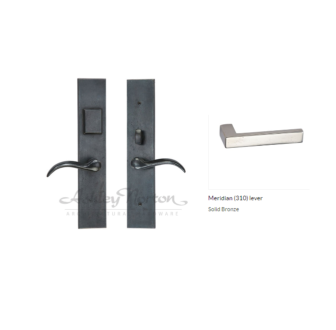 Ashley Norton WL.MDMOR.310.12.R Meridian LxL Entry - White Bronze