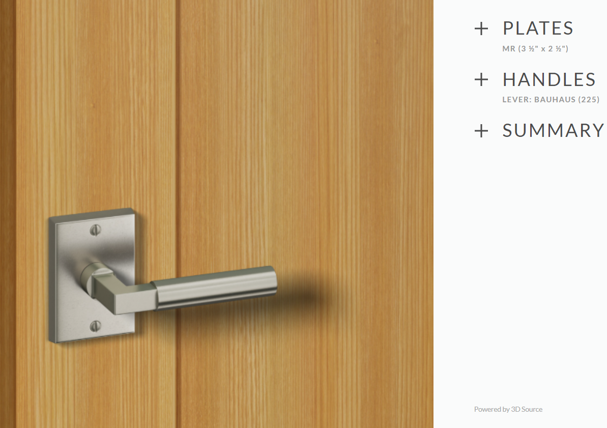 Ashley Norton WL.MR.225.20 Bauhaus Privacy - White Bronze