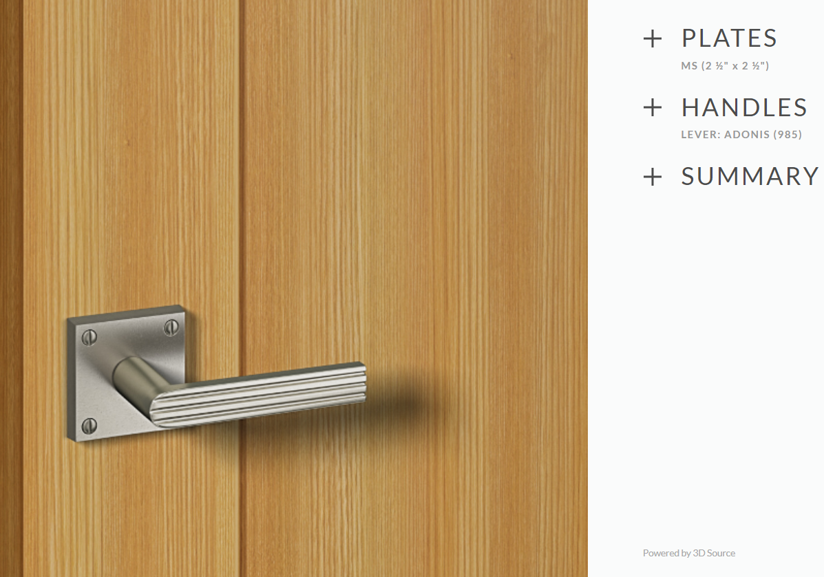 Ashley Norton WL.MS.985.20 Adonis Privacy - White Bronze