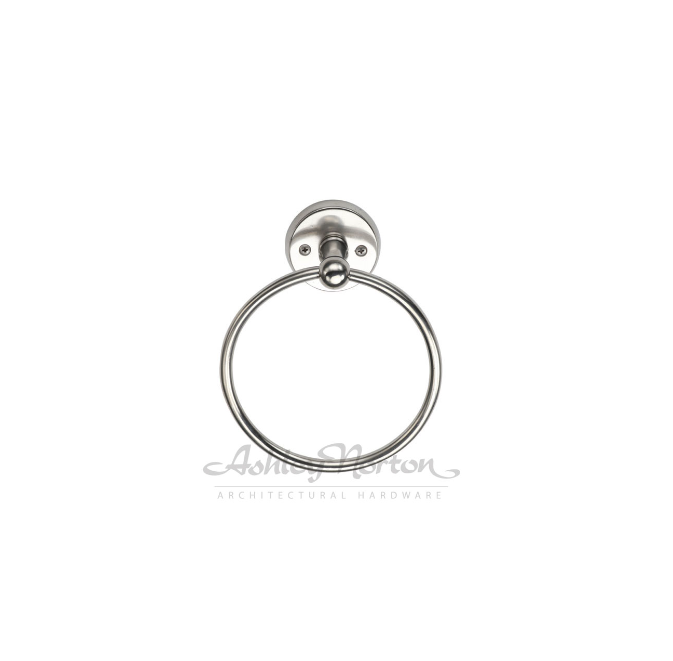 Ashley Norton WL.OV100 Towel Ring - White Bronze