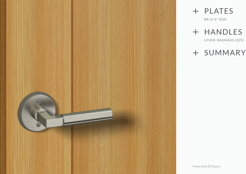 Ashley Norton WL.RR.225.20-234 Bauhaus Privacy - White Bronze