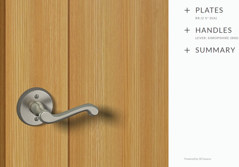 Ashley Norton WL.RR.800.40.R Shropshire SIngle Dummy - White Bronze
