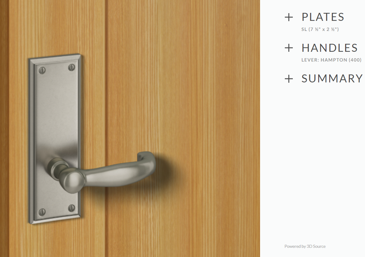 Ashley Norton WL.SL.400.20-238 Hampton Privacy - White Bronze