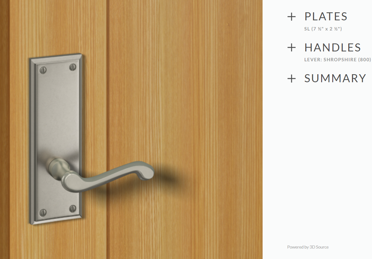 Ashley Norton WL.SL.800.20-234 Shropshire Privacy - White Bronze