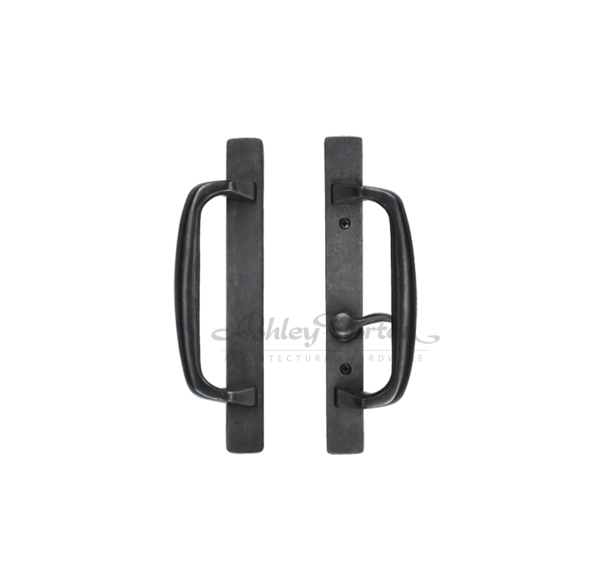 Ashley Norton WL.SLDPULL-OS.43 Sliding Door Handle With Turn - White Bronze