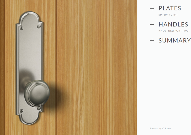 Ashley Norton WL.SP.990.40 Newport SIngle Dummy - White Bronze