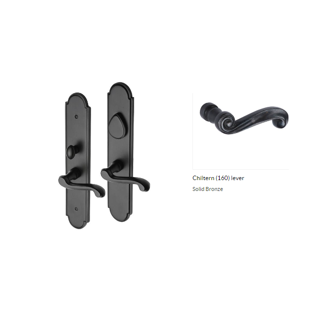 Ashley Norton WL.SPMOR.160.12.L Chiltern LxL Entry - White Bronze