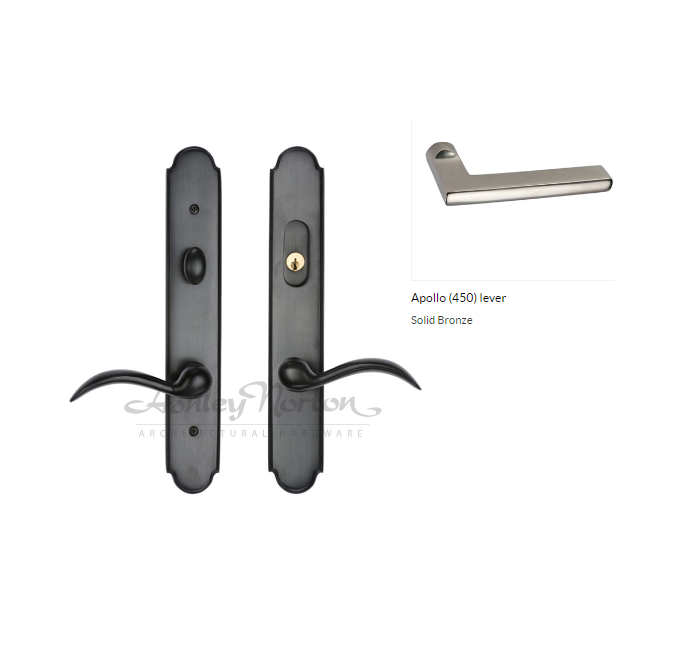 Ashley Norton WL.SPMR4.450.47.R Apollo Lever Low Dummy - White Bronze