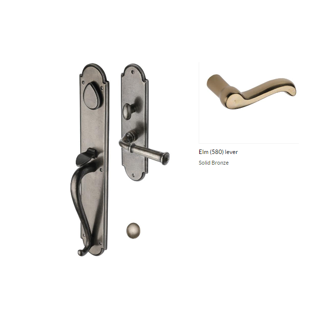 Ashley Norton WL.SPSGL.580.10.R Elm GxL Entry - White Bronze
