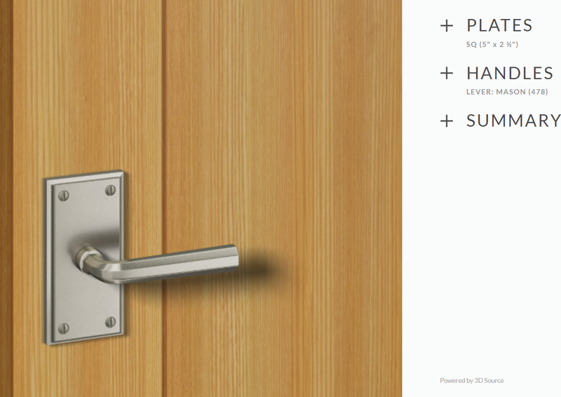 Ashley Norton WL.SQ.478.20-234 Mason Privacy - White Bronze