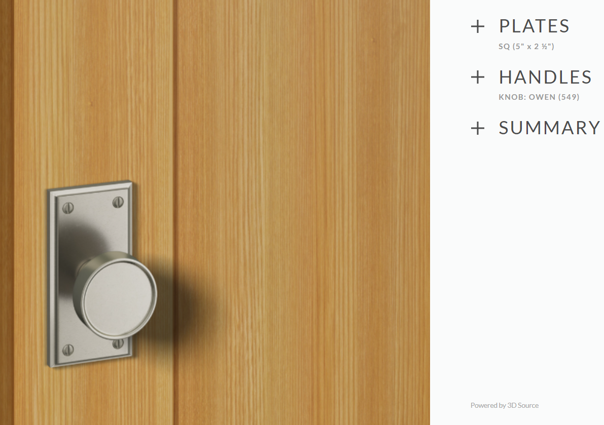 Ashley Norton WL.SQ.549.20 Owen Privacy - White Bronze