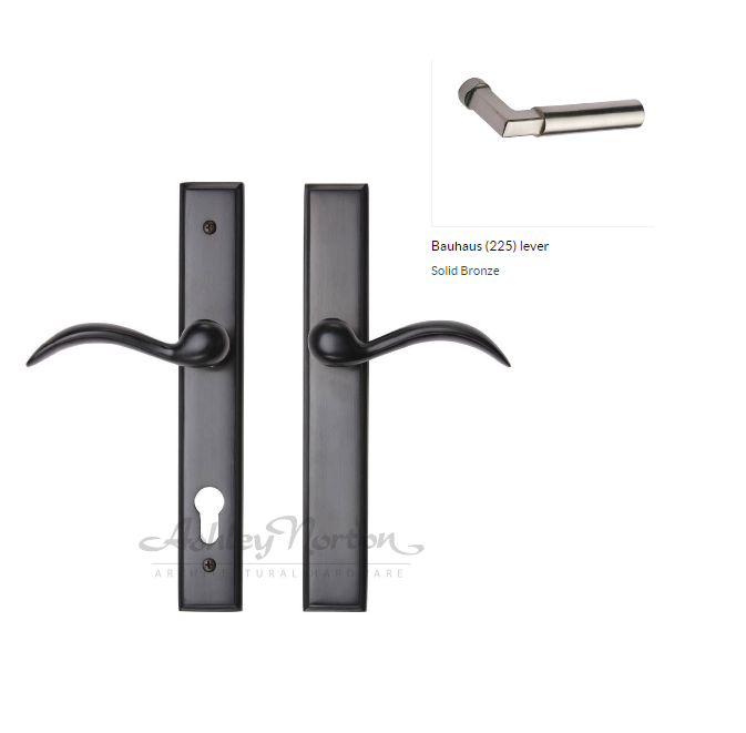 Ashley Norton WL.SQEU4.225.57.R Bauhaus Euro entry - White Bronze