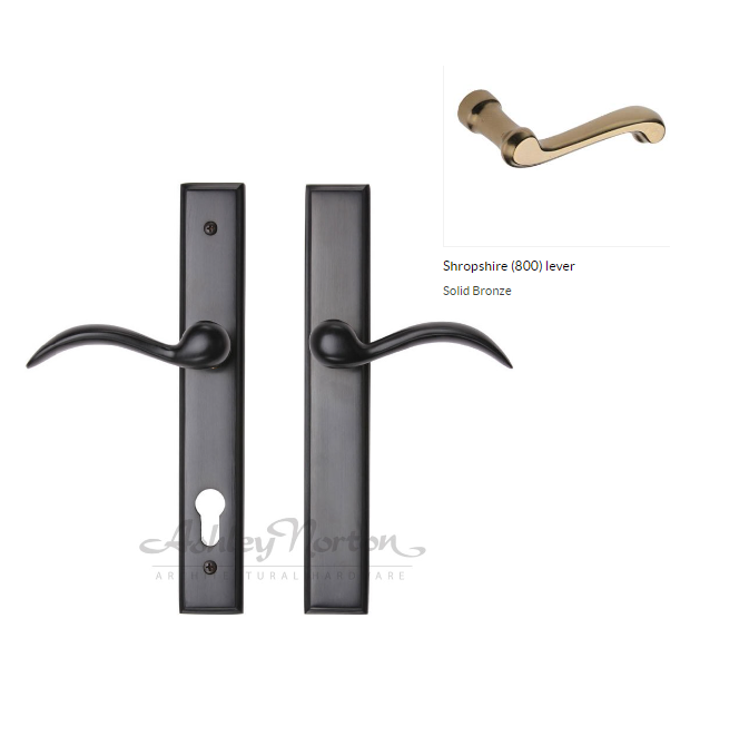 Ashley Norton WL.SQEU4.800.57.L Shropshire Euro entry - White Bronze