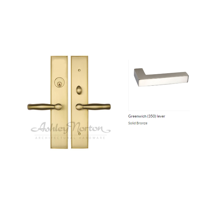 Ashley Norton WL.SQMOR.350.22.R Greenwich LxL Dummy - White Bronze