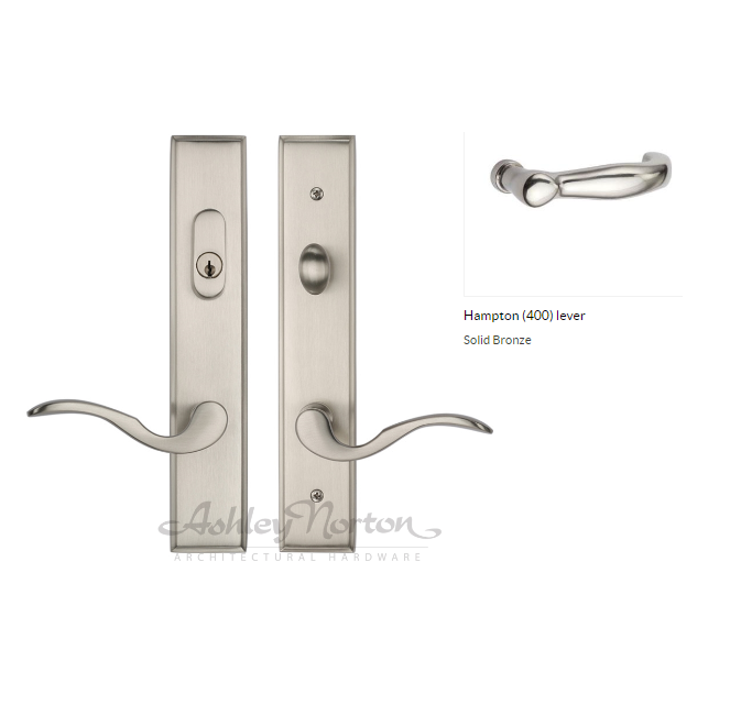 Ashley Norton WL.SQMR4.400.47.R Hampton Lever Low Dummy - White Bronze