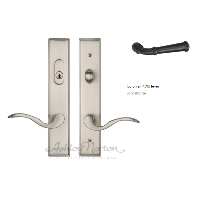 Ashley Norton WL.SQMR4.490.55.R Colonial Ashland Entry - White Bronze