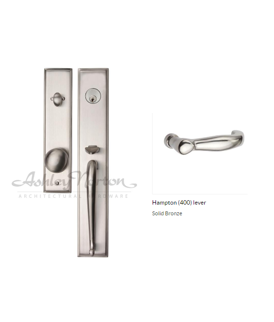 Ashley Norton WL.SQTUB.400.50.L-234 Hampton GxL Entry - White Bronze