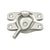 Deltana WL07 Window Sash Lock, 1 x 2-5/8