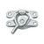 Deltana WL07 Window Sash Lock, 1 x 2-5/8