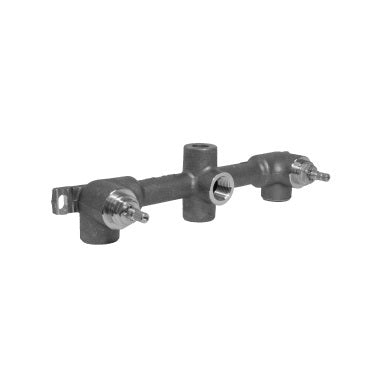 Flusso WLM.1900 1/2" Wall Mount Two Handle Valve