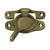 Deltana WLS9 Window Sash Lock, 1-1/8 x 3