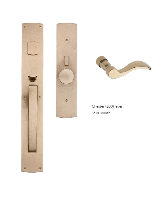 Ashley Norton WM/BZ.CVLGL.200.10.L Chester GxL Entry - Medium White Bronze