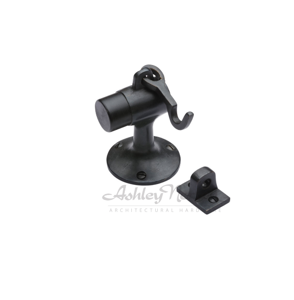 Ashley Norton WM.133 Door Stop with Hook - Medium White Bronze