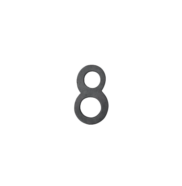 Ashley Norton WM.156 8 6" Numeral 8 - Medium White Bronze